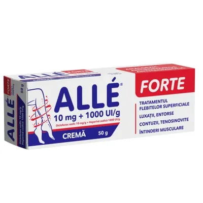 Alle Forte crema, 10 mg + 1000 UI/g, Fiterman Pharma | 10 g