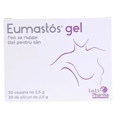 Eumastos gel dermatologic, Loli Pharma | 30 plicuri x 2,5 g