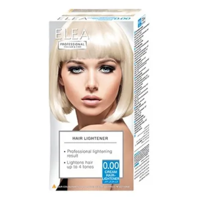 Vopsea decolorant-crema pentru par 0.00, Elea Professional | 123 ml