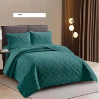 Set cuvertura cu fata de perna UNI 1 persoana verde 160x230 cm, Ralex | 1 buc