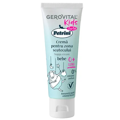 Crema pentru zona scutecului, Gerovital Kids, Farmec | 100 ml