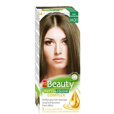 Vopsea de par M31 - Blond oliv inchis, MM Beauty | 110 g