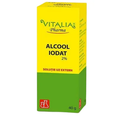 Alcool iodat 2%, Viva Pharma | 40 g