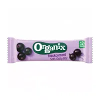 Baton ecologic Bio din ovaz integral cu mere si coacaze negre 12+ luni, Organix | 23 g