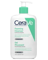 Gel de curatare spumant pentru ten normal - gras, CeraVe | 1000 ml