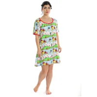 Camasa de noapte AV2430 imprimeu Happy Summer, Andana | marimea S