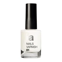 Lac de unghii alb mat, nr. 01, Interapothek | 10ml