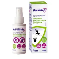 Spray repelent impotriva tantarilor si paduchilor Santaderm Parasites, Viva Pharma | 100 ml