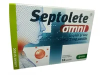 Septolete Omni Lamaie si Soc 3mg/1mg, KRKA | 16 pastile