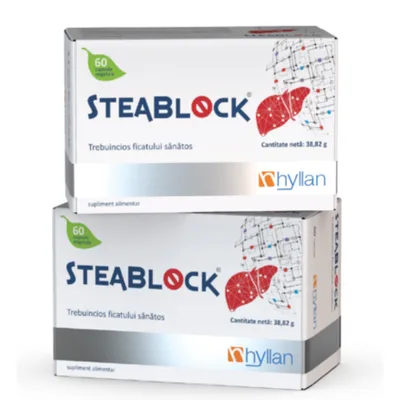 STEABLOCK, Hyllan Pharma | pachet promotional (1+1 gratis)