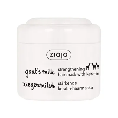 Masca de par cu keratina si lapte de capra, Ziaja | 200 ml