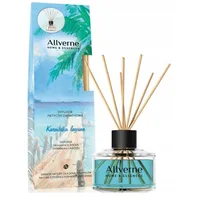 Odorizant de camera cu betisoare Allvernum Laguna in Caraibe, Green Pharmacy | 50 ml