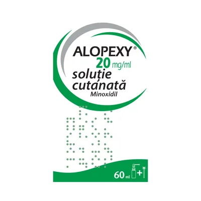 Alopexy, 20mg/ml soluţie cutanată, Pierre Fabre  | 60 ml