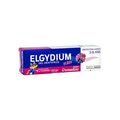 Elgydium Kids Pasta de dinti cu fructe de padure 3-6 ani | 50 ml