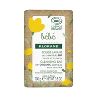 Sapun solid bio pentru corp si par, Klorane Bebe | 100 g