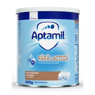 LAPTE APTAMIL FARA LACTOZA 400G