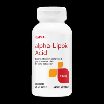 Acid Alfa Lipoic 600mg, 60 tablete, GNC
