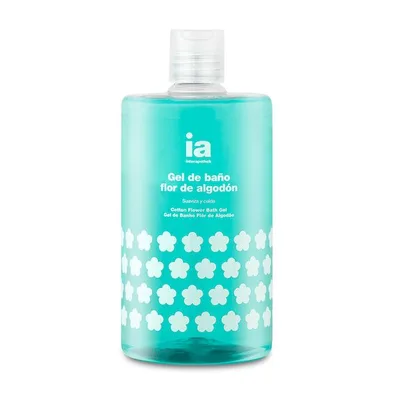 Gel de dus floare de bumbac, Interapothek | 750 ml
