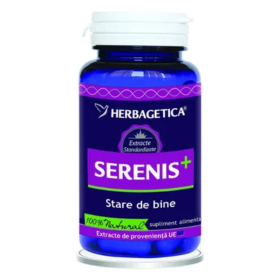 Serenis+, Herbagetica | 60 capsule