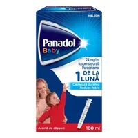 Panadol Baby suspensie orala 24 mg/ml, Haleon | 100 ml