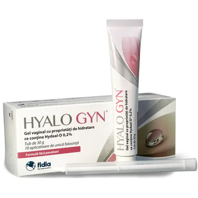 Hyalogyn Gel 10 aplicatoare, Fidia Farmaceutici | 30 g