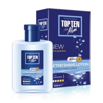 After Shave TOP TEN Active pentru ten normal, Rubella | 100 ml