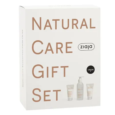 Set Natural Care: crema de fata de zi 50 ml + crema de noapte 50 ml + gel de curatare 190 ml, Ziaja