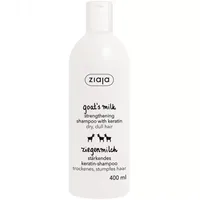 Sampon pentru intarirea firului de par cu lapte de capra si keratina, Ziaja | 400 ml
