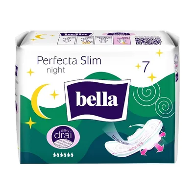 Absorbante de noapte Perfecta Ultra Night, Bella | 7 bucati