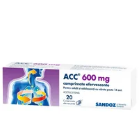 ACC 600 mg, Sandoz | 20 comprimate efervescente
