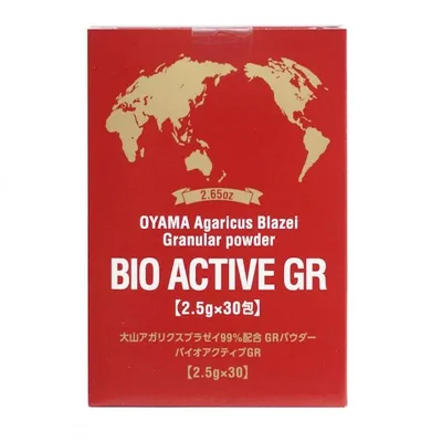 Bio Active GR Agaricus Blazei - Ciuperca lui Dumnezeu, Bio Social INC | 30 plicuri