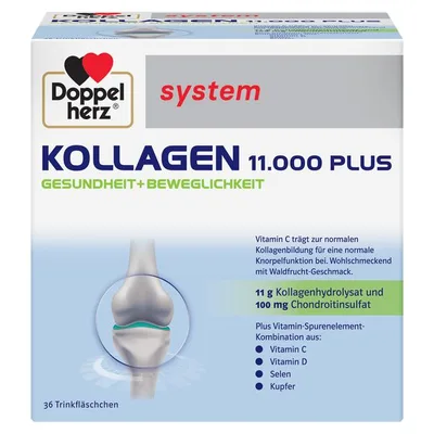 Kollagen 11.000 Plus, Doppelherz System | 30 flacoane