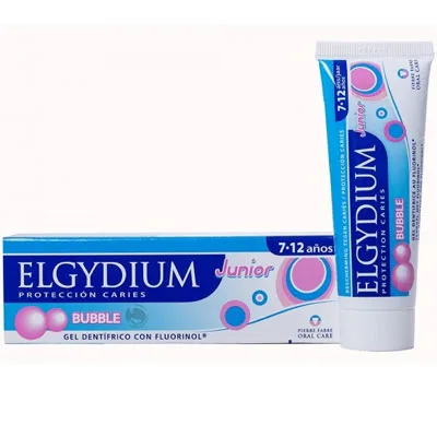 PFOC ELGYD PASTA DINTI JUNIOR BUBBLE 50ML