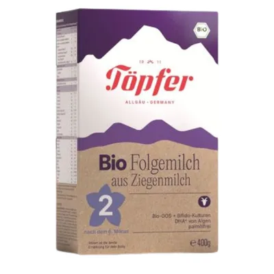 Lapte praf Bio 1 de capra, Topfer | 400 g