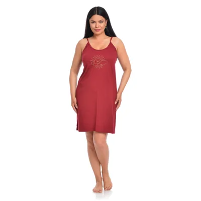 Rochie de vara dama AV2230 grena, Andana | marimea M