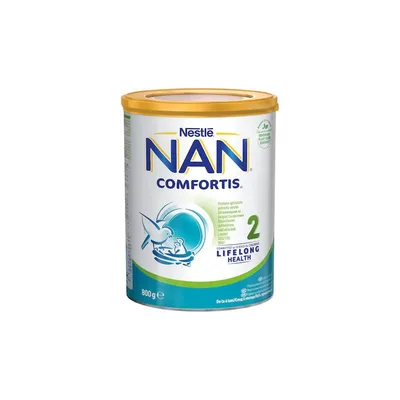 Lapte praf NAN Confortis 2 de la 6 luni | 800 g