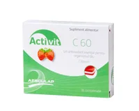 Activit C 60 capsuni, Aesculap | 18 comprimate
