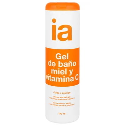 Gel de dus miere si Vitamina C, Interapothek | 750 ml