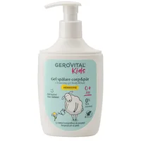 Gel spalare corp si par Sensitive, pentru copii, Gerovital Kids |  300 ml