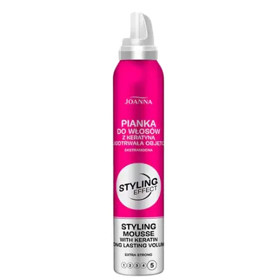 Spuma de par cu keratina Extra Strong, Joanna | 150 ml