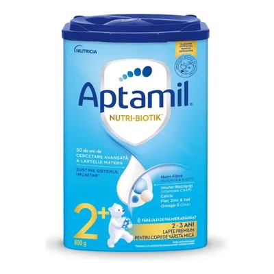 Lapte Aptamil 1+ Junior, Milupa | 800 grame