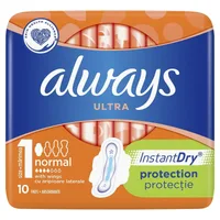 Absorbante Always Ultra Normal, P&G | 10 bucati