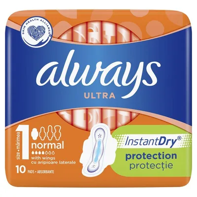 Absorbante Always Ultra Normal, P&G | 10 bucati