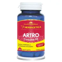 Artro + Curcumin 95, 120 capsule, Herbagetica