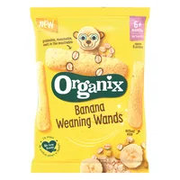 Baghete Bio din porumb si ovaz cu banana, + 6 luni, Organix | 25 g