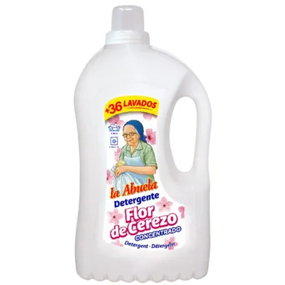 Detergent lichid concentrat La Abuela Flori de cires, Arom | 2850 ml