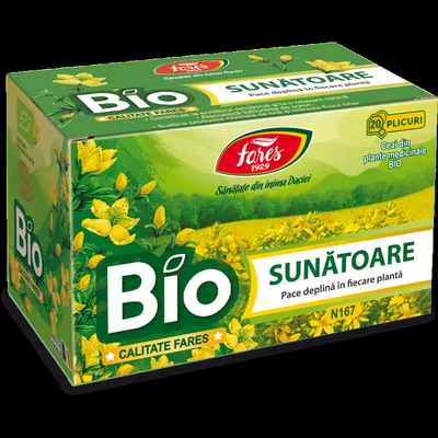 Ceai Sunatoare BIO, Fares | 20 plicuri