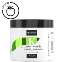 Masca de par cu keratina vegetala Vis Plantis Proffesional, Green Pharmacy | 400 ml