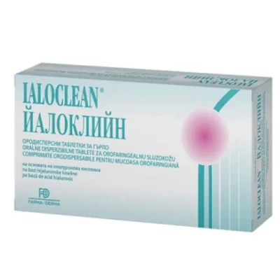 Ialoclean orodispersabil, Farma-Derma Italia | 30 comprimate