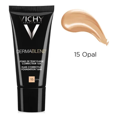 Fond de ten corector fluid Dermablend, nuanta 15 Opal, Vichy | 30 ml